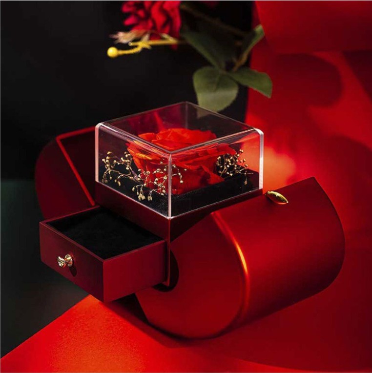 Fashion Jewelry Box Red