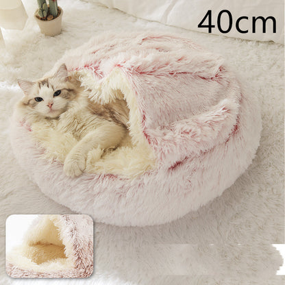 2 In 1 Dog And Cat Bed Pet Winter Bed