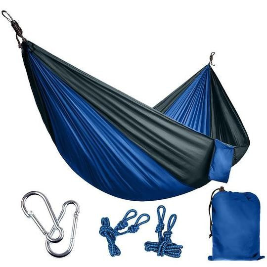 Backpacking Hammock - Portable Nylon Parachute Outdoor Double Hammock