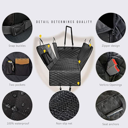 Waterproof And Scratch-resistant Car Pet Seat Cover For Car Mesh Window