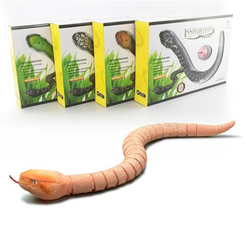 Remote Control Snake Rattlesnake Animal Trick Terrifying Mischief Toy