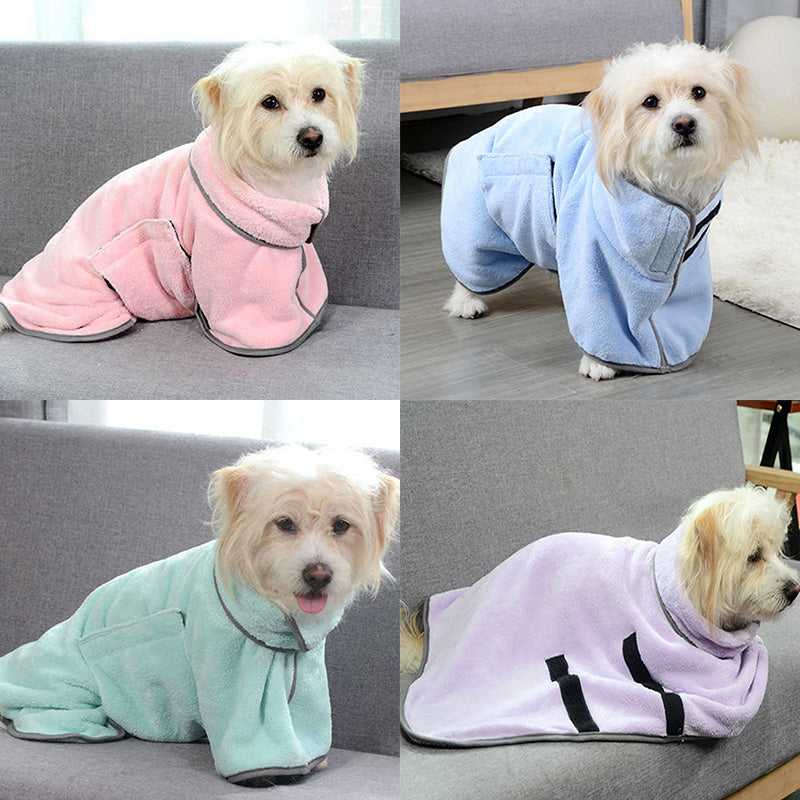 Quick-drying Pet Absorbent Towel/ Bathrobe