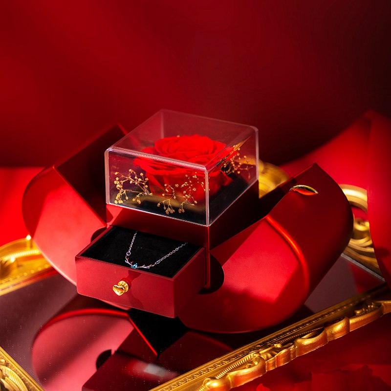 Fashion Jewelry Box Red