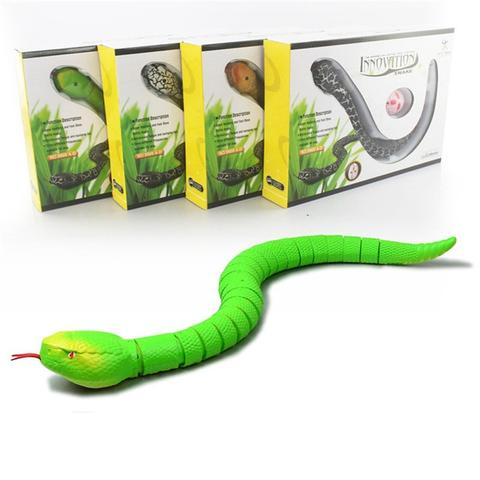 Remote Control Snake Rattlesnake Animal Trick Terrifying Mischief Toy