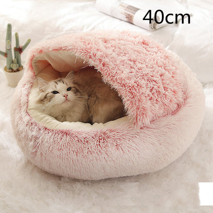 2 In 1 Dog And Cat Bed Pet Winter Bed