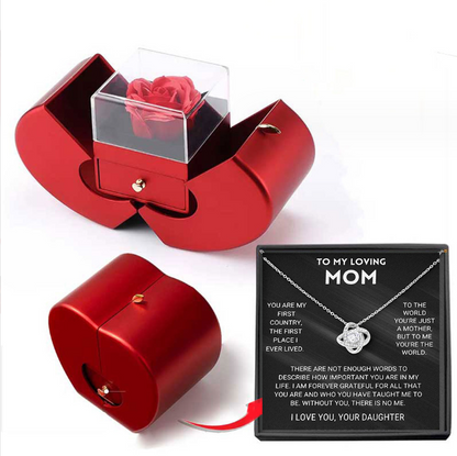 Fashion Jewelry Box Red