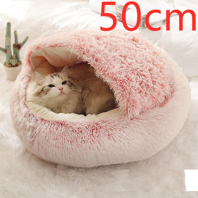 2 In 1 Dog And Cat Bed Pet Winter Bed