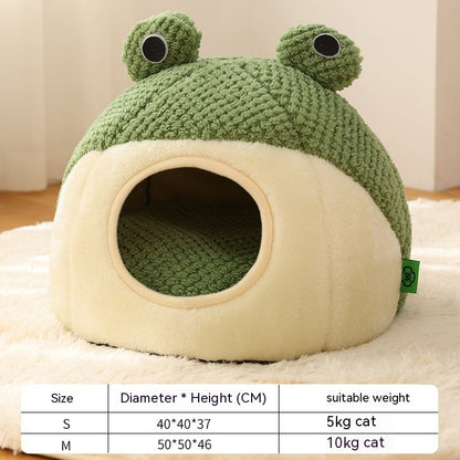 Pet Cat Dog Nest Little Frog Series