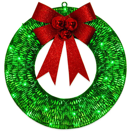 Christmas Garland 20in Luminous LED Warm Light