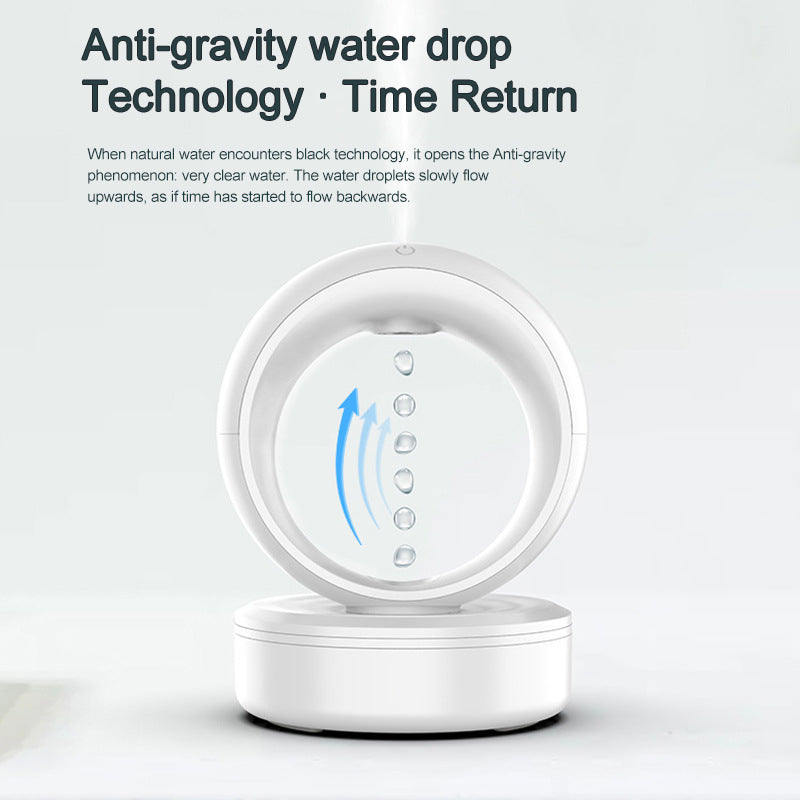 Anti-gravity Air Humidifier, Levitating Water Drops Fogger Electric Humidifiers