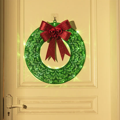 Christmas Garland 20in Luminous LED Warm Light