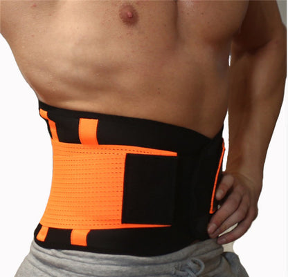 Waist Trimmer Belt Body Shaper Abdominal Trainer Weight Loss Fat Burning Straps