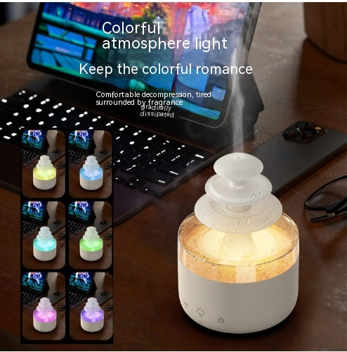 Rain Cloud Night Light Humidifier With Raining Water Drop Sound And 7 – EZ  Store Place