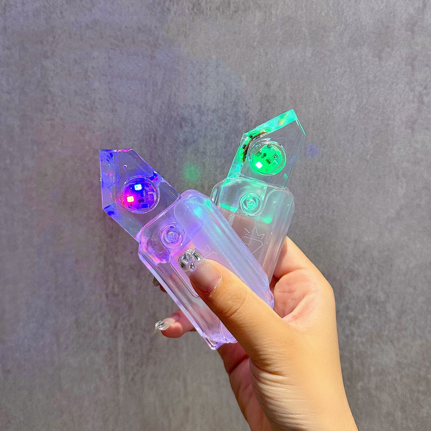 3D Gravity Luminous Radish Knife Toy